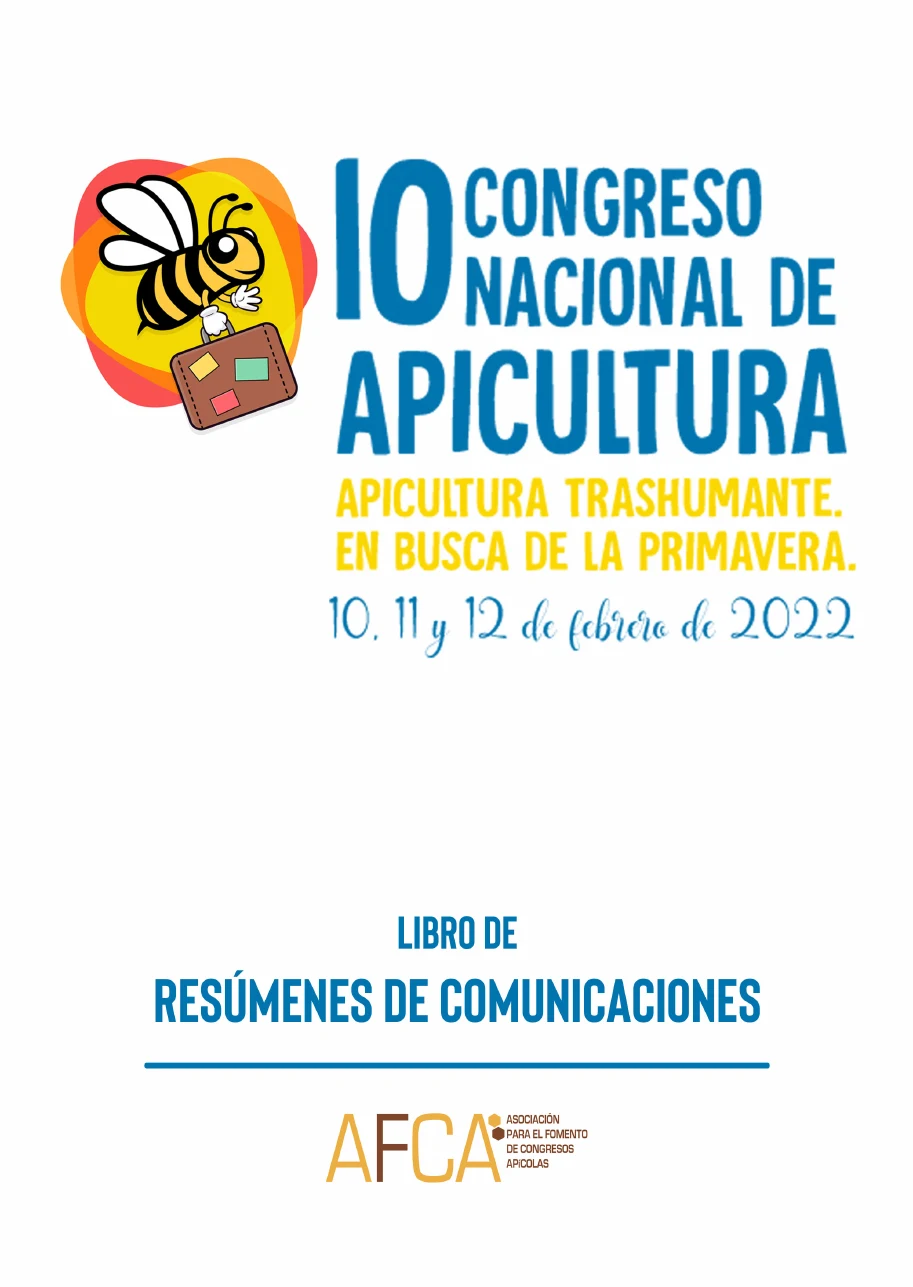 Portada del libro de resúmenes del congreso online de 2022