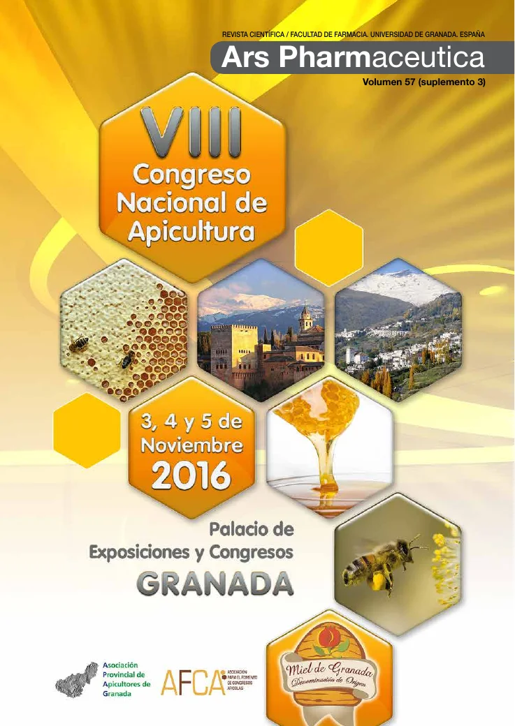Portada del libro de comunicaciones de Granada 2016